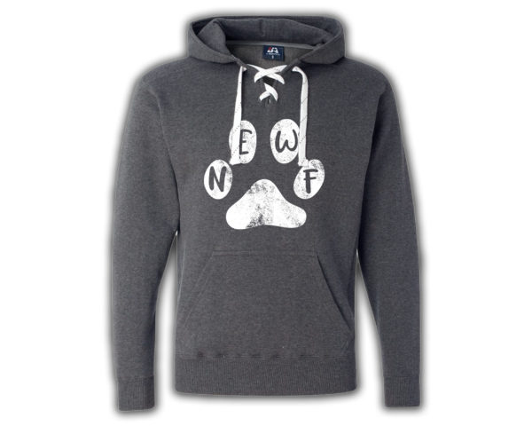 Newf Paw Stamp Hoodie - Image 2