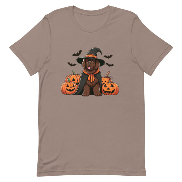 Brown Newfoundland Witch Halloween Shirt - Image 3